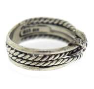 David Yurman X Crossover Ring with Diamond