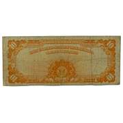$10 Gold Certificate Series Of 1922