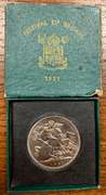 1951 Great Britain 5 Shillings in original box