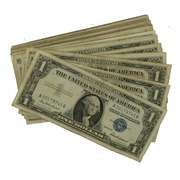 90 Assorted $1 Silver Certificates