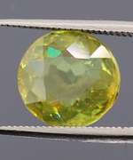 Gorgeous 2.18ct color shifting Russian Sphene