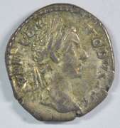 Nice Commodus Roman Silver Denarius in Mint. 177-192 AD