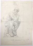 VERY COLLECTIBLE PENCIL DRAWINGS ON PAPER BY KORNNEEV