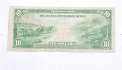 1914 $10.00 Chicago, IL. Federal Reserve Note - Large Note