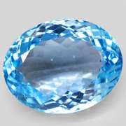 Impressive 25.44ct top Swiss blue Topaz