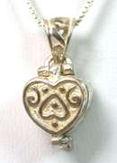 Sterling Silver Heart Necklace