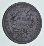 1807 Draped Bust Half Cent