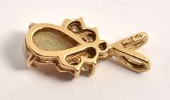 Pear Shaped Opal Pendant