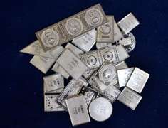 Lot OF Small Sterling Silver Ingots