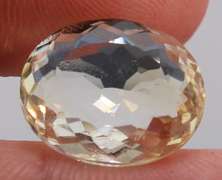 Big open color 9.94ct pendant cut Citrine