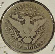 1908-S Barber Half Dollar