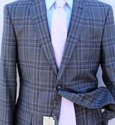 An Eye Catching Italian Made Plait Suit