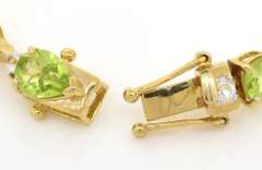 Sweet Peridot & Topaz Bracelet in Vermeil