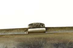 Sterling Silver MWS Monogram Ornate Victorian Scroll Match Case