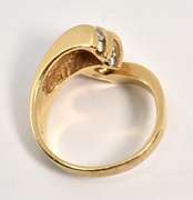 Lively Modern Ruby & Diamond Ring