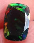 Mixed honey comb block patterned 1.58ct Black Opal