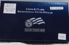 2004 PROOF Lewis & Clark Silver Dollar