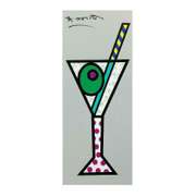 Silver Martini by Britto, Romero