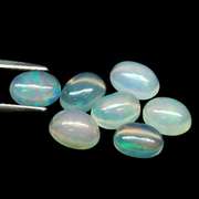 Beautiful 3.83ct unheated Ethiopian opal set