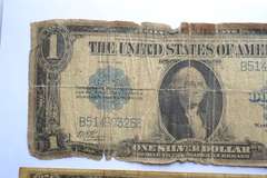 3 Series 1923 $1 Silver Certificates