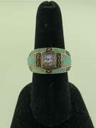 Sterling Silver Crystal Ring