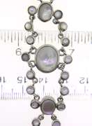 Sterling Silver Moonstone Bracelet