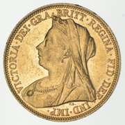 1900-S Australia 1 Sovereign - World Gold Coin
