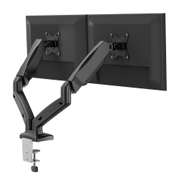 Dual Monitor Stand with Dual Pneumatic Arms