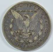 Rare 1893-CC Morgan Silver Dollar in Choice VF