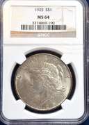 1925 NGC MS 64 Peace Dollar
