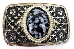 Large Ornate Belt Buckle