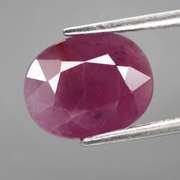 Striking 3.39ct unheated Mozambique Ruby