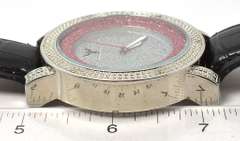 Sparkling Diamond King Silver Dial Watch