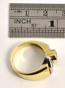 Modern Pear Shaped Tanzanite Ring