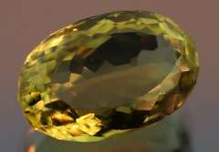 Eye catching 11.40ct top lemon yellow unheated Citrine