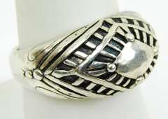Silpada Sterling Silver Domed Ring, Size 8