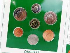1987 Guernsey 7 Coin Uncirculated Set