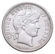 1904-S Barber Dime
