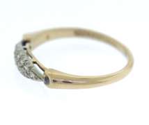 Brilliant 14kt Yellow Gold Diamond Accented Band