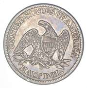 1858-O Seated Liberty Half Dollar