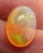 Remarkable 4.36ct wide block patterned Opal