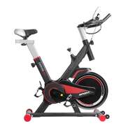 LCD Exercise Bike Indoor Cycling with Wheels