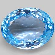 Impressive 25.44ct top Swiss blue Topaz