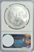 NGC MS70 graded 2007-W $1 Silver Eagle. Immaculate