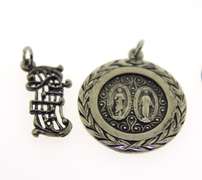 Fun Sterling Silver Group Lot of 5 Charms