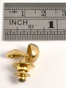 Fun 14k Mushroom Tie Tack
