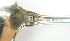 Beautiful Antique 1924 Sterling Silver Tomato Server