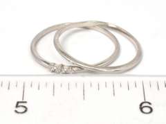 Dainty Stacking Rings with CZs in Sterling Silver