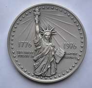 1976 Large Sterling US Mint Bicentennial Medal