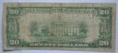 Low Serial Number $20 Citizens Natl Bank Co Hornell New York